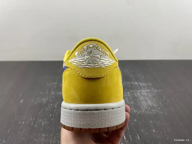 Cheap Kickmax Canary Travis Scott OG Air Jordan DZ4137-700 1 x Low 0504